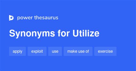 another word for utilising|utilised thesaurus.